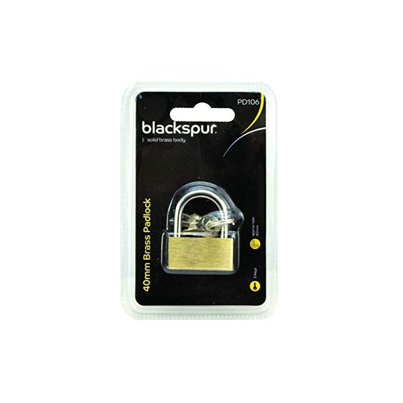 Blackspur BB-PD106 Brass Padlock