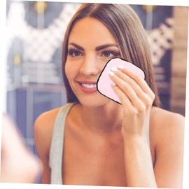 Ipetboom Face Washing Tool Makeup Remover Puff Exfoliating Sponge Square Short Hair Pads