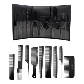 Estuche De Peines De Carbono Xtreme Negro
