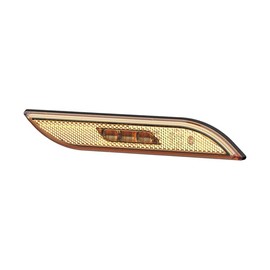 HELLA 2PS 013 305-161 Side Marker Light - Shapeline Style - LED - 12/24V - Bolted - Lens Colour: Yellow - Cable: 500mm - Plug: Amphenol - right