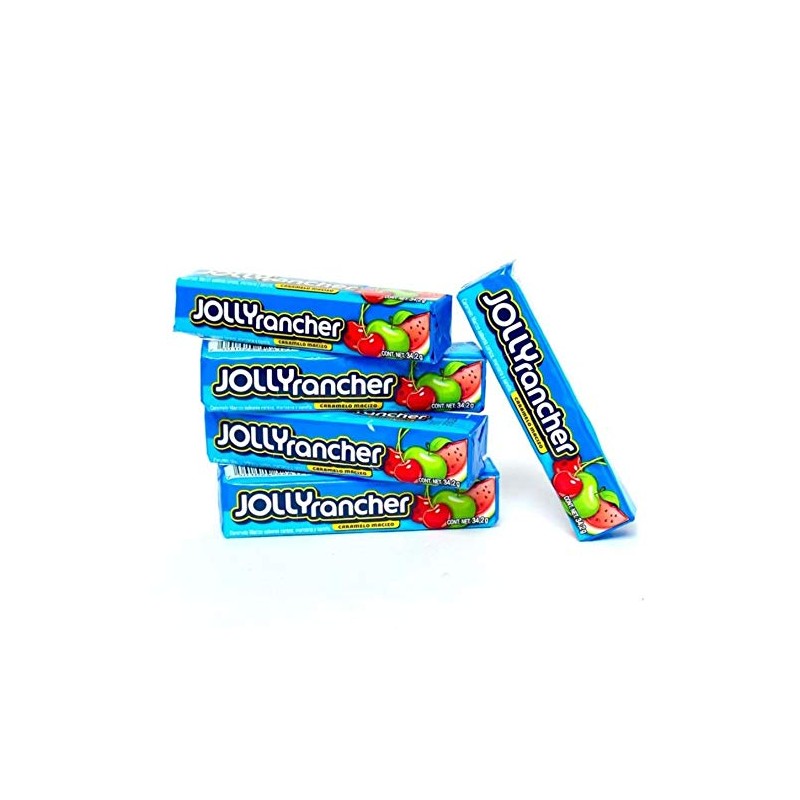 Jolly Rancher - Jolly Rancher Caramelo Macizo - 12 piezas,