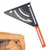 Positioning Triangle Ruler,Triangle Speed Square Multifunctional Woodworking Ruler | Sturdy