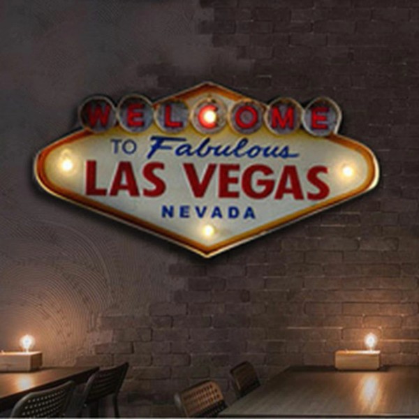 Unbranded Neon Sign Vintage Look Light Welcome To Fabulous Las