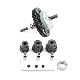 Slipper Clutch 6878 Steel Diff Gear 32P 54T Spur Gear w/ 15T 17T 19T Pinions Gear Sets for 1/10 Traxxas Stampede 4X4 Rustle 4X4 Slash 4X4 Upgrade Parts