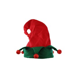 Nicky Bigs Novelties Light Up Elf Hat Costume Accessory, Red Green, One Size