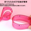 Clear Folding Ruler, Measuring Length 0-15cm Flexible Drafting Ruler, Centimeter