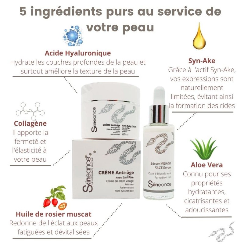 Skineance 50 ml Day Cream + 30 ml Face Serum