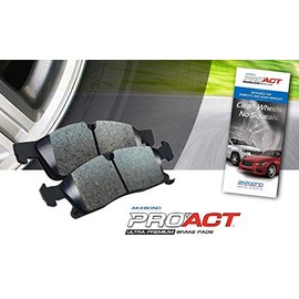 Akebono ACT1396 Ultra Premium Brake Pad Set, 1 Pack