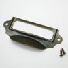 TopHomer 8Pcs Card Label Pull Handles Vintage Style Iron Pull