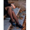 HONENNA 2 Pairs Plus Size Sheer Tights, 20D Ultra Thin
