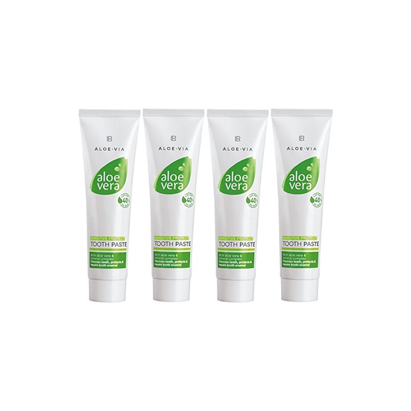 LR Aloe Via Aloe Vera Protective Toothpaste Sensitive (4 x