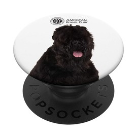AKC Black Russian Terrier Photo PopSocket