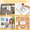 Golden Push Pins Clips (30 Pcs), Upgraded Thumb Tacks with