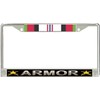 MilitaryBest U.S. Army Armor Afghanistan Veteran License Plate Frame