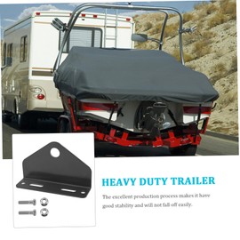 Totority Universal Hitch for Mower Trailers Zero Turn Mower Hitch Heavy Duty Construction Corrosion-Resistant Easy to Install