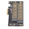 Pcie M.2 Adapter B&amp;M Key NVMe SSD Expansion Card for