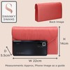 SwankySwans Women's Chantel Clutch Bag, Coral, One Size