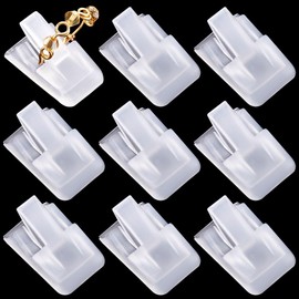 CRASPIRE 39Pcs Ring Display Plastic Ring Holder Clear Ring Display Stand Rectangle Storage Showcase Jewelry Organizer for Jewelry Tours Weddings Rings Engagement Rings Jewelry Store