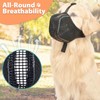 Mayerzon Dog Muzzle, Mesh Muzzle for Small Medium Large Dogs,