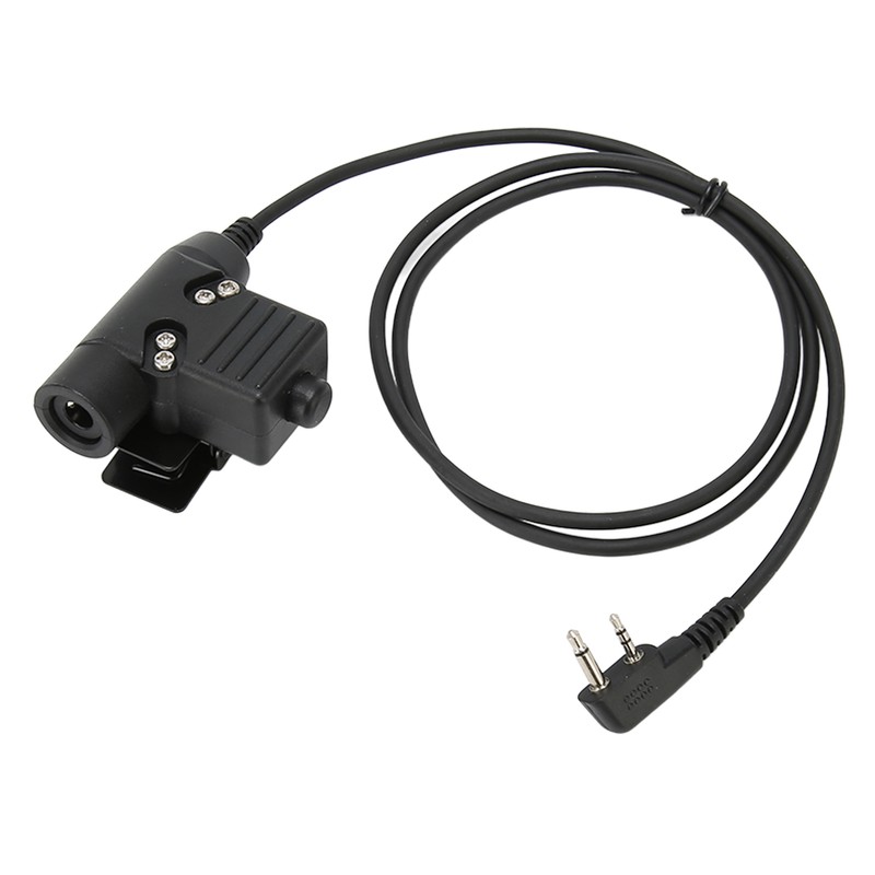 Radio Headset Adapter Push To Talk Clear Sound Walkie Talkie