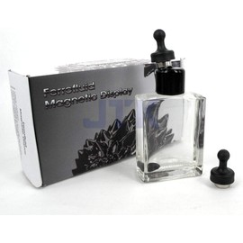 Ferrofluid Magnetic Display in a Bottle, Ferrofluid Magnetic Liquid Display Desk Toy, Magnetism Science Kits