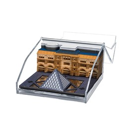 3d Calendar 2025,Time Piece Calendar 2025,Paper Sculpture Louvre 3d Sticky Notes With Delicate Weekly Calendar Cards,Paper Sculpture Desktop Decoration,Office Desktop Sticky Notes Records