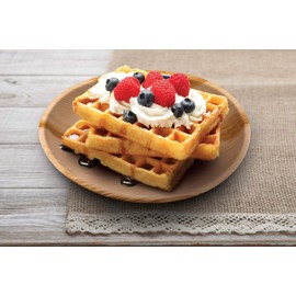 Verde Planet - 6 inch Round Palm Leaf Plates - Biodegradable, Ecofriendly, Disposable, Sturdy, Elegant, Premium Quality Plates - 25 Count