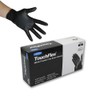 TouchFlex N318D-50Touchflex Disposable Black Nitrile Gloves - Latex & Powder