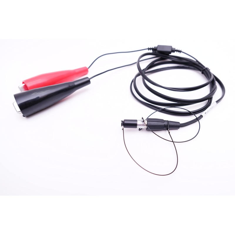 12V External Power Cable 0B 7 Pin to Alligator Clips