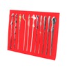 Keychain Necklace Wand Set Alloy 11Pcs Magic Wand Sticks with