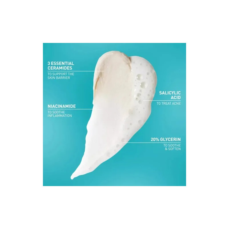 Cerave Limpiador Facial, Mascarilla Y Tratamiento 118 Ml.