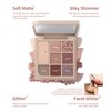 [Heart Percent] Dot On Mood Eye Palette 01. Rose Facet