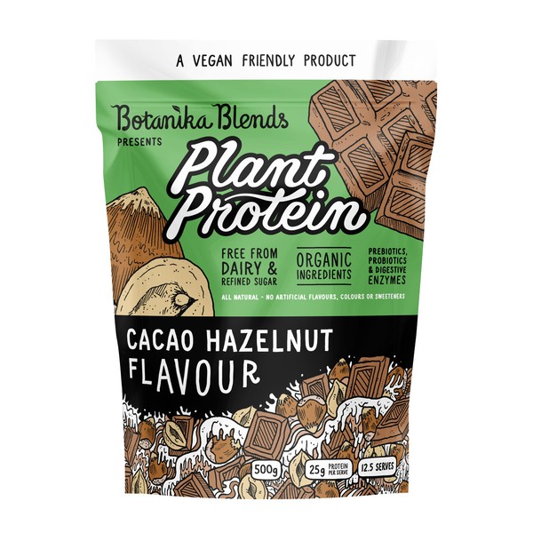 Botanika Blends Botanika Blends Cacao Hazelnut Plant Protein Powder, 500