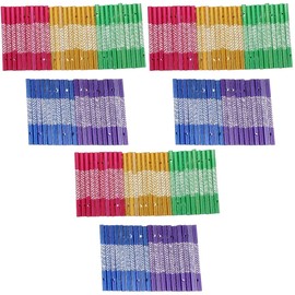 Angoily Pack of 150 Wind Chime Tubes for Crafts Aluminium Wind Chime Tubes Empty Pipes Wind Chime Supplies Parts Wind Chime Kit for Making Wind Chimes (Random Colour)