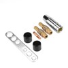 19Pcs/set MIG/MAG Welding Contact Tips 0.8 Gas Nozzle Tip Kit