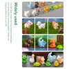 Aikeis 30 Pieces Mini Animals Resin Mini Home Decoration DIY