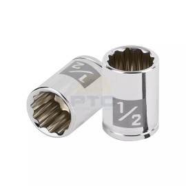 Truper D-1416-B 1/2" socket, 12 points, 1/4" drive