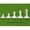 FINGER TEN Golf Rubber Tees for Driving Range Mats Value