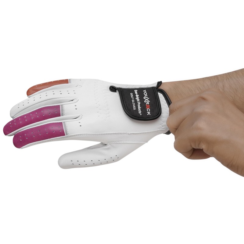 Ever-Bright Men's Golf Gloves OptiColors Premium Leather Golf Gloves .…