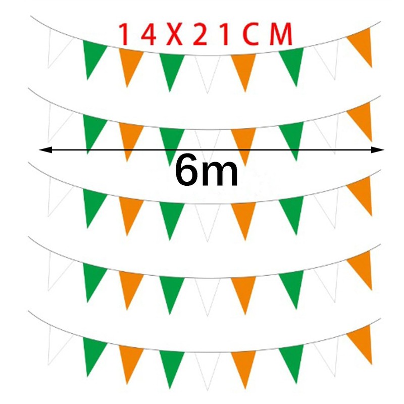 1 PCS St Patrick's Day Pennant Banner,St Patrick's Day Bunting