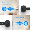 Smart Fingerprint Door Handle, Keyless Entry Biometric Lock with Passcode