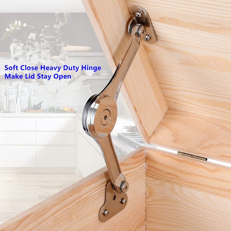 Heavy Duty Lid Hing Soft Close, Zishengho Toy Box Hinge