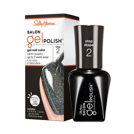 Sally Hansen Salon Pro Gel Nail Polish Lacquer, Glisten Up!, 0.24 Fl. Oz.