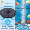 Solar Floating Pond Aerator 2.5W Automatic Power Off Floating Solar