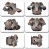 Merchandise for Fans 3D Elephant in Various Panels - 6