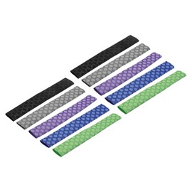 MECCANIXITY 10pcs 18mm Dia Drumstick Grips Wrap Drumstick Sleeve Heat Shrink Anti Slip for Drum Percussion Accessories