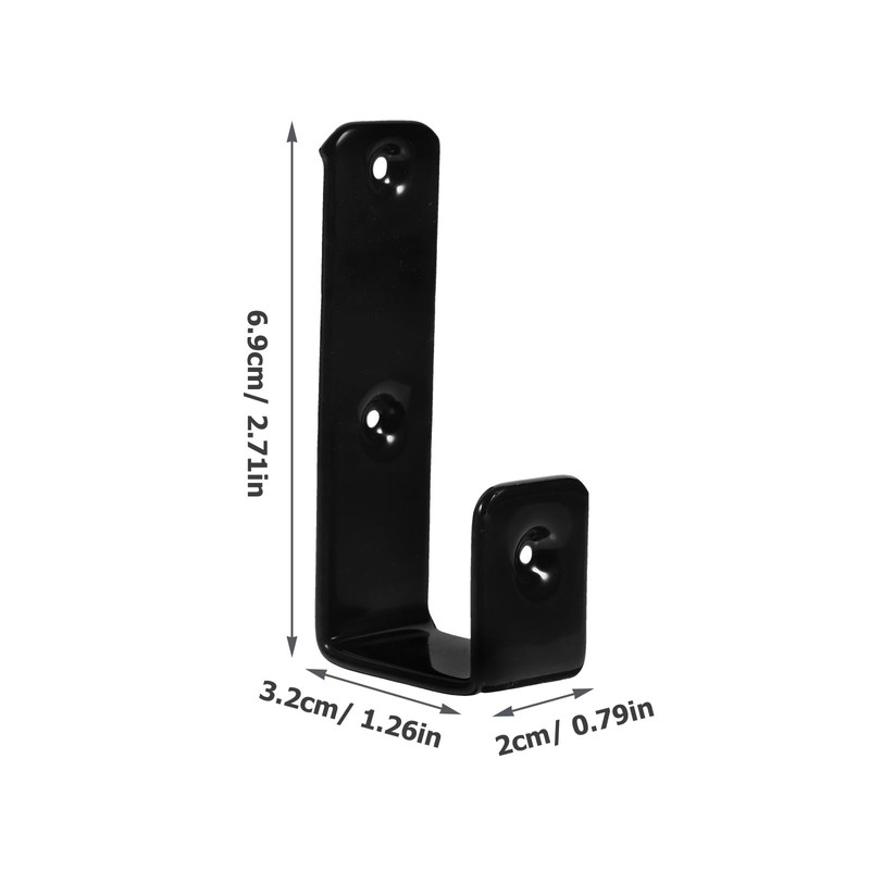 AOKWAWALIY 1 Set Rubberized Ladder Hooks Bunk Bed Stair Only