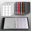 Prophila coin album with 4 Cases for 110 coins black