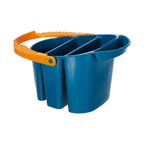 Martin Mijello 2-Liter Water Bucket Blue with Orange Handle
