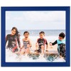ArtToFrames 12x16 Inch Blue Picture Frame, This 1" Custom Wood